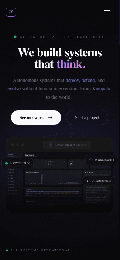 IV Portfolio screenshot 2